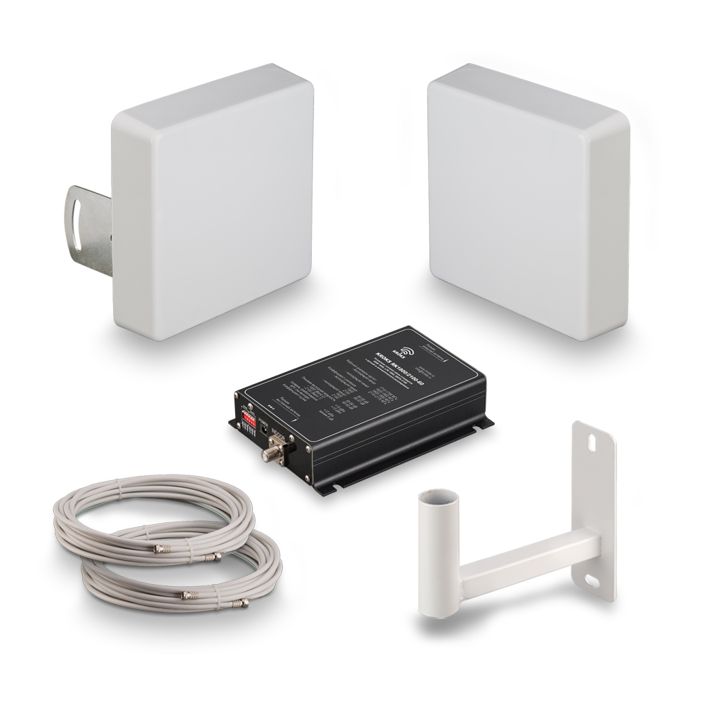 Комплект усиления сотовой связи Kroks LTE1800/GS M1800/3G KRD-1800/2100