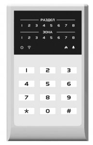Купить МИРАЖ-КД-04 (grey), кнопочная кодовая панель магазина stels.market.