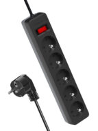 FKsm3m-5g(B) КОСМОС сетевой фильтр, 5 розеток, 3 м, 10А, 2200 Вт