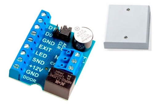 Купить Z-5R (мод. Relay Wiegand Case) (в корпусе), Контроллер СКУД автономный магазина stels.market.