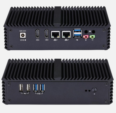 Промышленный миникомпьютер Qotom Q355S (Core i5, 8Gb RAM, 128Gb SSD)