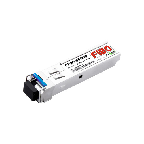 Купить Модуль SFP FIBO FT-S1-W313SD WDM 1.25Гбит/c, Tx1310нм Rx1550 нм, 3км SC, DDM магазина stels.market.