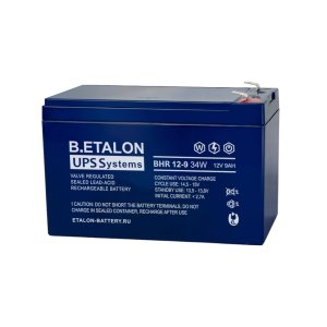 Аккумулятор B.ETALON BHR 12-9 34W
