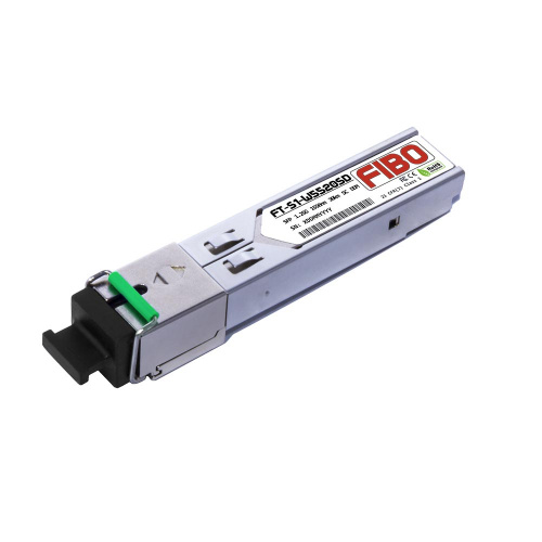 Купить Модуль SFP FIBO FT-S1-W5520SD WDM 1.25Гбит/c, Tx1550нм Rx1310 нм, 20км SC, DDM магазина stels.market.