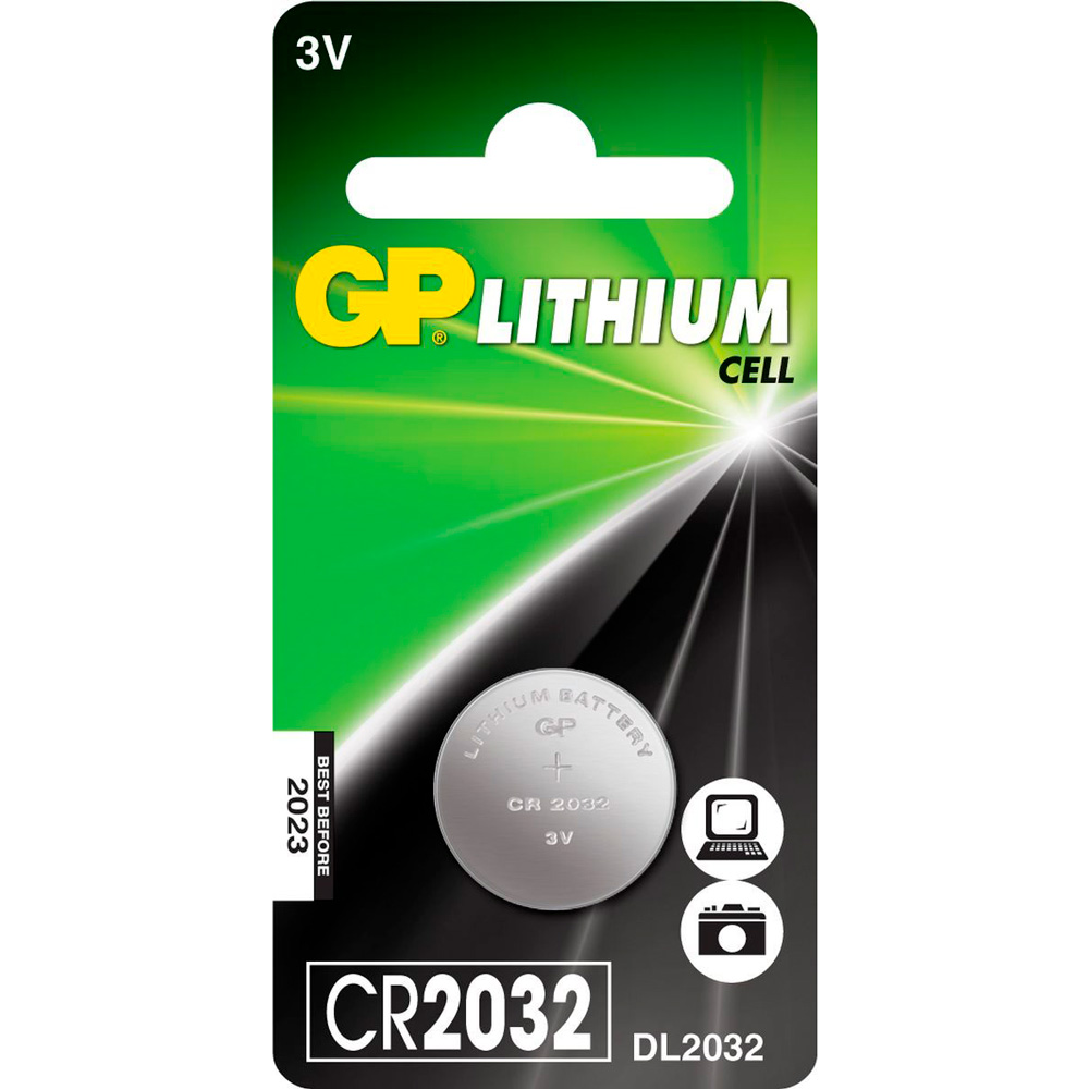 Элемент питания GP CR2032-C1*10 (аналог 083040) 4891199003721