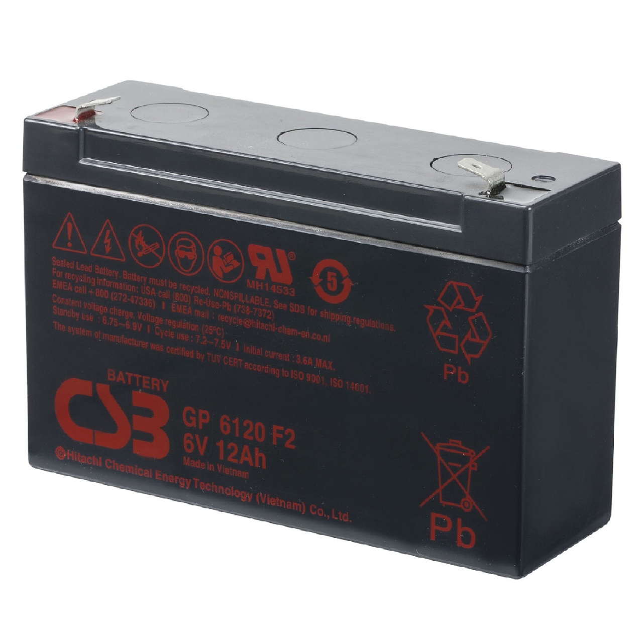 Аккумулятор CSB GP 6120