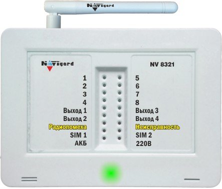 NV 8321W GSM сигнализация радиоканальная с WI-FI модулем