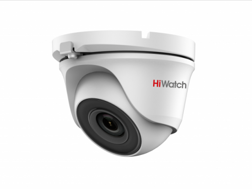 Купить Уличная купольная 2Мп HD-TVI камера Hiwach DS-T203(B) (6 mm) с EXIR-подсветкой до 20м магазина stels.market.