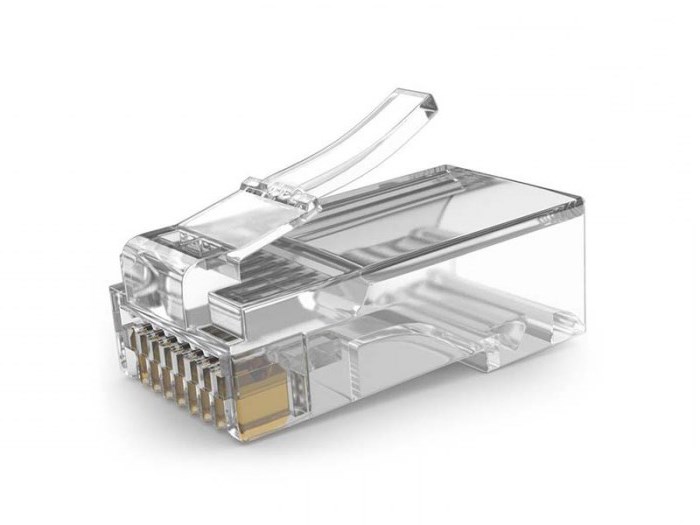 АМАТЕК, AVC-RJ45-MC5; Разъем RJ-45 штекер, Cat5, 8р8с