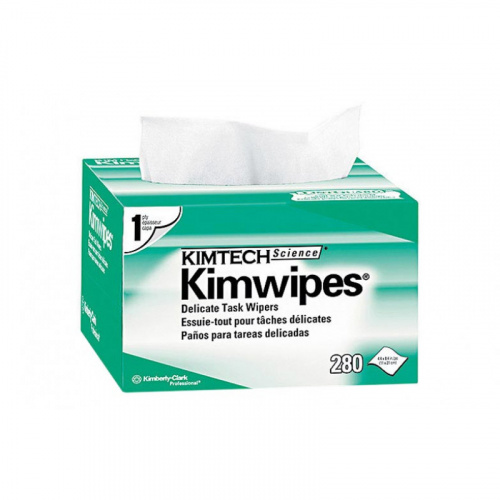 Купить Салфетки безворсовые для очистки оптического волокна Kim-Wipes Science магазина stels.market.